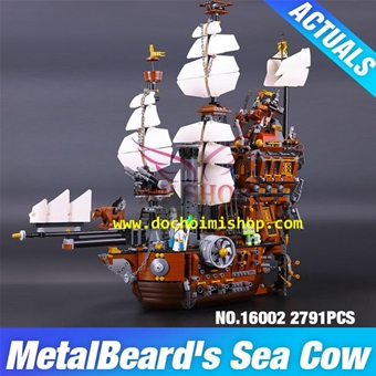 16002 Tàu Metal Beards Sea Cow : - Hàng cao cấp chính hãng LEPIN ( fake Lego )

- Chuẩn nhựa ABS an toàn cho trẻ em 

- Sp gồm 2.791 miếng ráp kèm HD

Hình ảnh thật sp ( màu sắc chênh lệch đậm nhạt do ánh sáng )