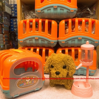 Chuồng Mini + Chó Sủa Vẫy Đuôi: MADE IN CHINA

+ Hãng SX : ĐCN

+ Chất liệu : Nhựa abs + vải bông

+ SP gồm 1 chuồng + 1 chó + 1 bình uống nước



