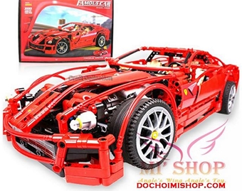 DECOOL 3333 Siêu Xe Ferrari 599 GTB 1:10: - SP gồm 1.322 miếng ráp + 2 sổ HD

- 100% Nhựa ABS an toàn cho trẻ em 

- Hàng CHUẨN XỊN - ĐẸP TỪNG MM 
