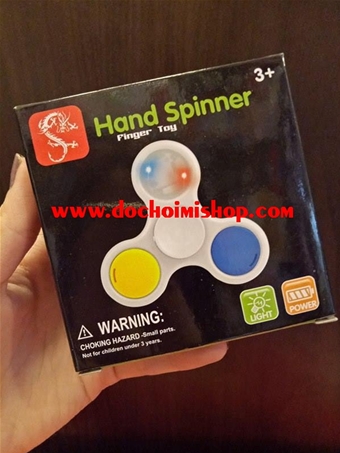 HẾT - Con Quay Hand Spiner - Mẫu Có Đèn : - Made in China

- Chuẩn nhựa ABS 

- SP có 3 màu : Trắng - Tím - Đỏ 

- Có đèn 





