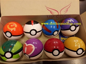 HẾT - Set 8 Quả Cầu Pokemon : - 1 set gồm 8 quả cầu kèm theo 8 Pokemon ngẫu nhiên ( nhưng đa số là Pikachu )

- Không xé lẻ 

- SP quả cẩu làm bằng nhựa cứng - Pokemon làm bằng nhựa PVC 