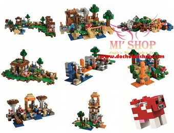 HẾT HÀNG------Minecraft 10177 Crafting Box ~ 8 Trong 1: - Hàng cao cấp chính hãng BELA ~ fake LEGO

- Chuẩn nhựa ABS an toàn cho trẻ em 

- SP gồm 517 miếng ráp 

- SP lắp ráp được 1 trong 8 kiểu ( xem ảnh ạ ) ~ tất cả đều có hướng dẫn chi tiết nhé 