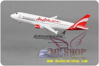 HẾT HÀNG---Máy Bay Air Asia A320 - Everyone Can Fly: - Máy bay mô hình trưng bày 

- Chất liệu : hợp kim 

- 1 set gồm 1 Máy bay + 1 chân đế nhựa

- Máy bay nhỏ gọn trong bàn tay ( dài 16cm ) , không có bánh xe 





