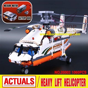 HẾT HÀNG---Technic 20002 Trực Thăng Vận Tải ( Có Mô Tơ ): - Hàng cao cấp chinh hãng LEPIN - Fake Lego 
 
- Chuẩn nhựa ABS an toàn
 
- Gồm 1060 miếng ráp
 
- Sp fake chuẩn đẹp là 1 set máy bay trực thăng vận tải siêu đẹp - có kèm mô tơ quay cánh( không bay được nha ) 
 
>>> Hãy xem ảnh thật sp nhé :
 


