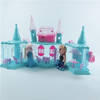 Lâu Đài Công Chúa FROZEN - Elsa & Anna: Made in China
Ảnh thật sp 100%
Chất liệu : Nhựa ABS an toàn cho trẻ em 
SP gồm : 1 lâu đài nhựa ( có đèn ) có thể xếp được 2 kiểu y ảnh + 2 nàng công chúa 


