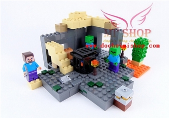 Minecraft 10390 Hang Động Zombie: - Hàng cao cấp chính hãng BELA ( fake Lego )

- Chuẩn nhựa ABS an toàn cho trẻ em 

- Gồm 219 miếng ráp kèm HD