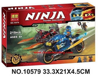 Ninjago BELA 10579 : - Hàng cao cấp chính hãng SY -Fake Lego

- Chuẩn nhựa ABS an toàn

- SP gồm 219 miếng ráp + HD