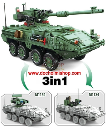 [ SALE ] Kazi KY10001 Xe Tank Stryker MGS - M1128 / M1130 / M1134: MADE IN CHINA

Hãng SX : KAZI
Chất liệu : 100% nhựa ABS an toàn
SP gồm 1.672 miếng ráp + hướng dẫn 



