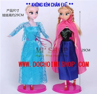 Set 2 Búp Bê Nữ Hoàng Elsa & Công Chúa Anna - Frozen: - MADE IN CHINA

- 1 SET GỒM 2 BÚP BÊ ELSA VÀ ANNA CAO 29CM 

- CÓ BÁN HỘP LẺ : 70.000Đ





