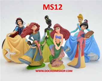 Set 6 Mô Hình Công Chúa Disney - Ms12: MADE IN CHINA

Chất liệu : Nhựa PVC
1 set gồm 6 mô hình Công Chúa ( xem ảnh )
Ảnh thật sp 100% - màu sắc có thể tối hay sáng hơn do ánh sáng
SP không có hộp
Chiều cao trung bình 06 - > 08cm 