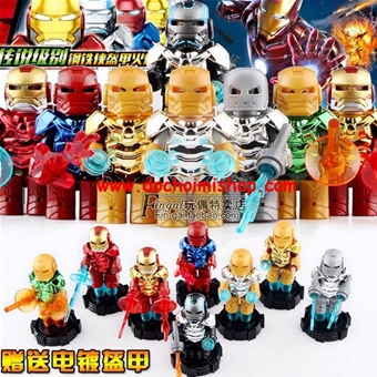 SY1235 Set 8 Minifigures Iron Man : MADE IN CHINA

+ Hãng SX : DLP

+ Chất liệu : Nhựa ABS an toàn

+ Sp gồm 8 hộp lắp ráp 8 minifigures trong phim Iron Man 





