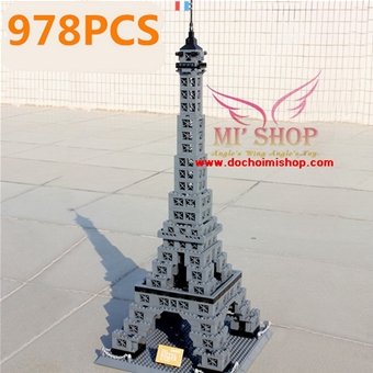 8015 Tháp EIFFEL - PARIS: - Hàng cao cấp chính hãng WANGE

- Chuẩn nhựa ABS an toàn

- Gồm 978 miếng ráp kèm HD