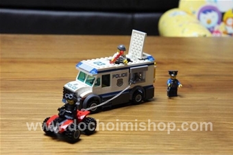 BELA 10418 Xe Cảnh Sát Vận Chuyển Tù Nhân: + Chất liệu : Nhựa ABS an toàn cho trẻ em 

+ Hãng SX : Bela (TQ)

+ Sp gồm 198 miếng ráp + HD nằm trong series URBAN tương tự CITY POLICE của hãng Lego























