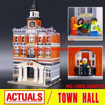 HẾT----Creator 15003 Town Hall ~ Tòa Thị Chính: - Hàng cao cấp chính hãng LEPIN ~ fake Lego 

- Chuẩn nhựa ABS an toàn cho trẻ em 

- SP gồm 2.859 miếng ráp kèm HD
