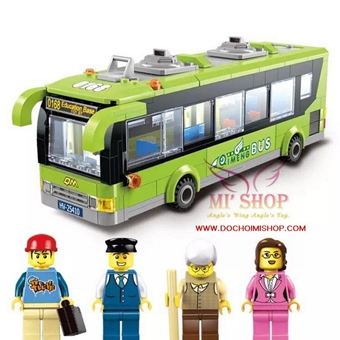 HẾT---Enlighten 1121 City Bus: MADE IN CHINA

Hãng sx : Enlighten 
100% nhựa ABS an toàn
SP gồm 420 miếng ráp + HD
Ảnh thật sau khi lắp + size
