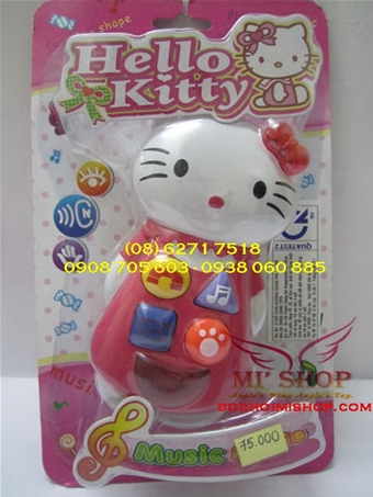 HẾT HÀNG: ĐIỆN THOẠI PIN

HELLO KITTY 



Màu :  Hồng phấn


Hello Kitty có đèn , có nhạc , tiếng chuông gọi , tiếng sms ...
