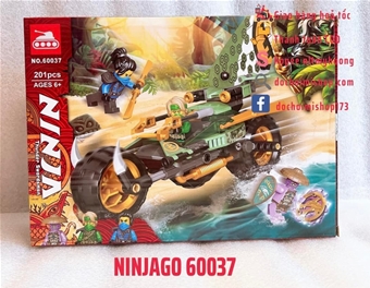 Lắp Ráp Ninjago 60037 Xe Địa Hình Rừng Xanh Lloyd