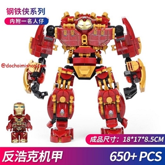 Ly76015 Iron Man Hulkbuster: MADE IN CHINA

+ Hãng SX : LY

+ Chất  liệu : Nhựa abs an toàn

+ Sp gồm 650 miếng ráp kèm sách hướng dẫn

 

