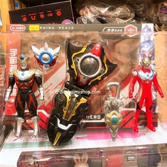 Set 2 Mô Hình Ultraman + Đồng Hồ:  

MADE IN CHINA

+ Hãng SX : ĐCN

+ Chất  liệu : Nhựa abs an toàn g

+ Sp gồm 2 siêu nhân + 1 đồng hồ

 

 

 
 

 

 