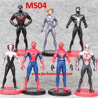 Set 7 Mô Hình Mini Spider-Man MS04: MADE IN CHINA

Chất liệu : Nhựa PVC 
Sp bán theo set / không bán lẻ 1 con
SP mô hình , không có bất kì chức năng nào 
Thích hợp trưng bày & sưu tầm
Màu sắc có thể đậm / nhạt hơn do ánh sáng
