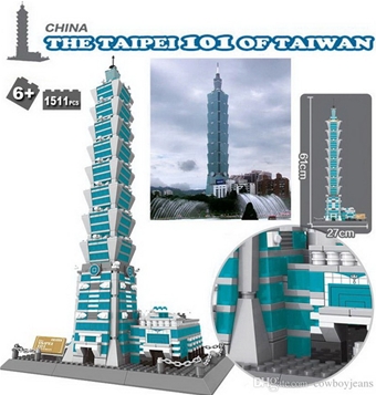 Wange 8019 The Taipei 101 Of Taiwan: MADE IN CHINA

Hãng SX : Wange
Chất liệu 100% nhựa ABS an toàn
SP gồm 1.511 miếng ráp + hướng dẫn
Ảnh thật sp ^^

