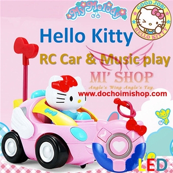 Xe Điều Khiển Hello Kitty ~ Siêu Cute: - Hàng cao cấp ~ Full box

- Chuẩn nhựa Abs an toàn cho trẻ em 

- SP dùng pin thường ~ Có đèn & am thanh 

- Dẽ sử dụng & điều khiển