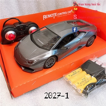 Xe Điều Khiển Lamborghini 1:14 ( Mã 2027-1 ): MADE IN CHINA 

+ Chất liệu : nhựa abs an toàn

+ Sp gồm xe + remote + pin + sạc

+ Tỷ lệ xe 1:14

+ Xe ĐK tới , lùi , trái phải , có âm thanh